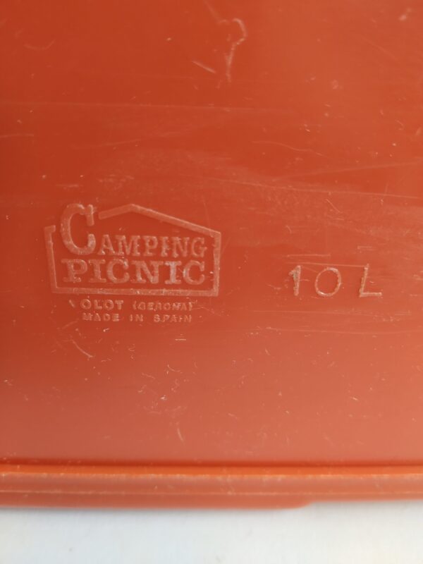 Vintage koelbox van Camping Picnic, inhoud 10 liter
