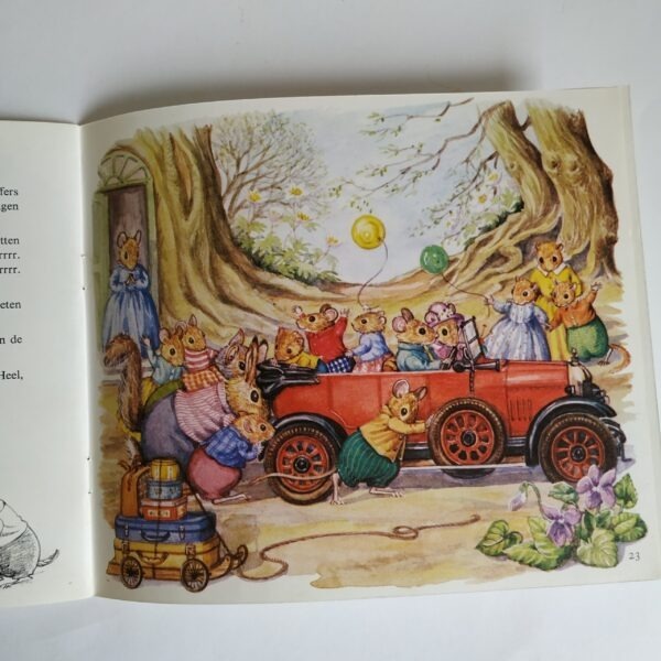 Boek De crocus-vakantie van Piep de muis – door Audrey Tarrant – 1983 (5)