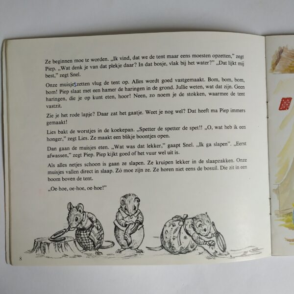 Boek Piep de muis en de dieven door Audrey Tarrant – 1983 (3)