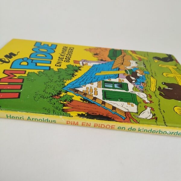 Vintage Kinderboek Pim en Pidoe en de kinderboerderij uit 1978