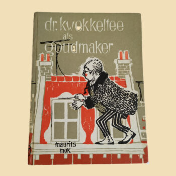 Vintage kinderboek van Dr. Kwekkeltee als goudmaker uit 1963