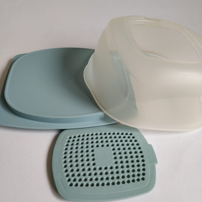 Sladoos Tupperware Kaasdoos Tupperware (mini) - Bekijk het bij Queens Vintage