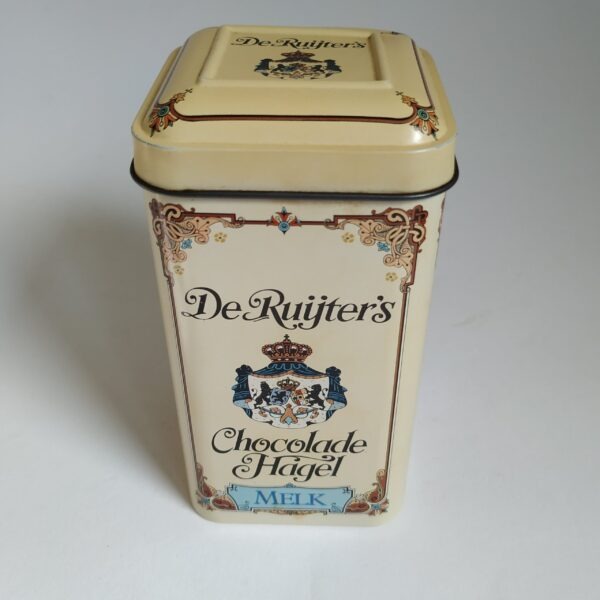 Vintage blikje van de Ruijter, Chocolade Hagel Melk