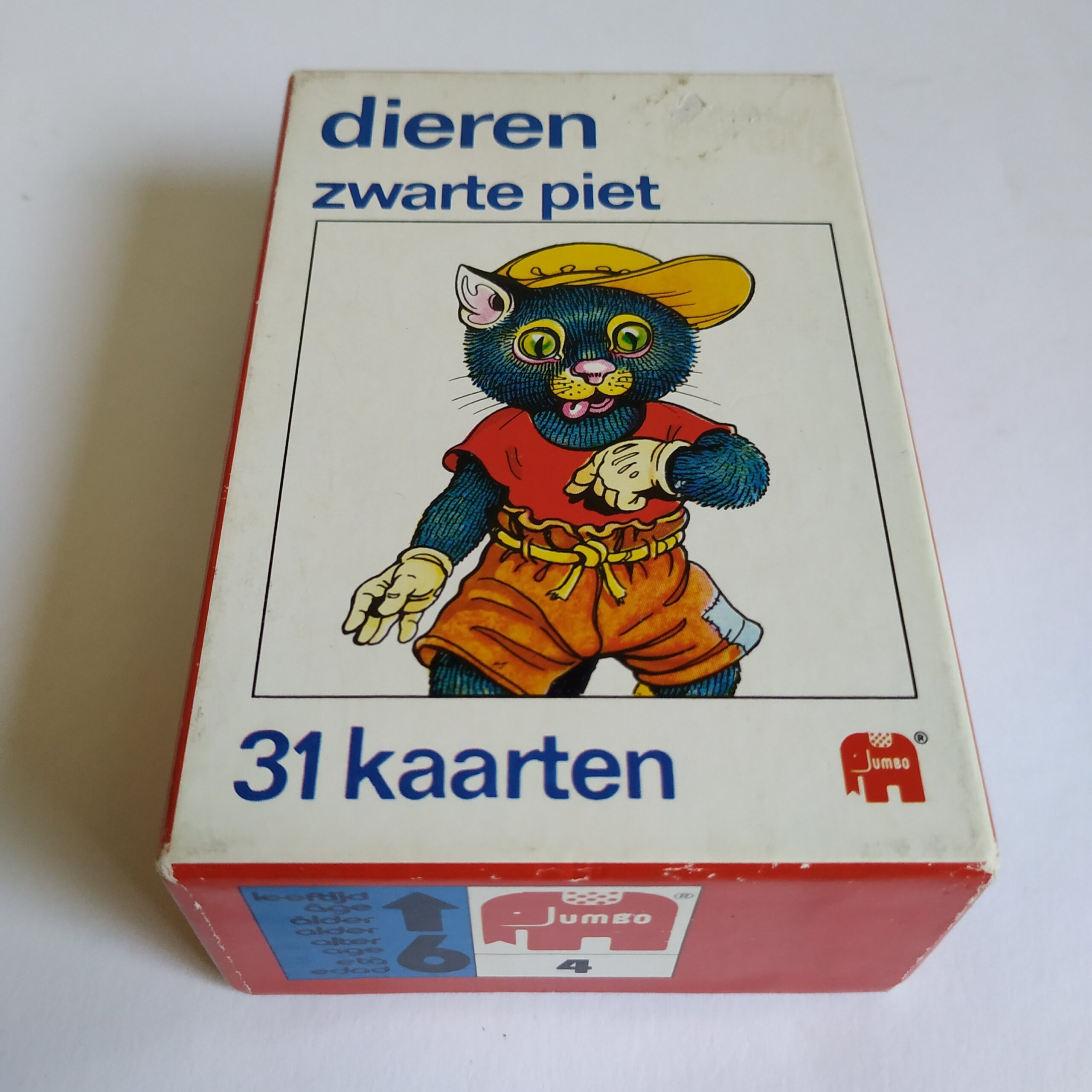 relais Discipline boekje Vintage Dieren Zwarte Piet Jumbo 1979 - Queens Vintage