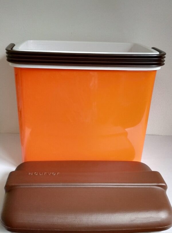 Koelbox Curver 25 liter – oranje-bruin (2)