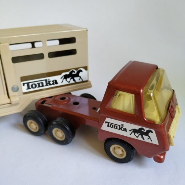 Paarden trailer van Tonka met 3 paarden – 25 x 8 cm (7)