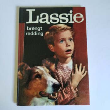 Vintage kinderboek Lassie brengt redding