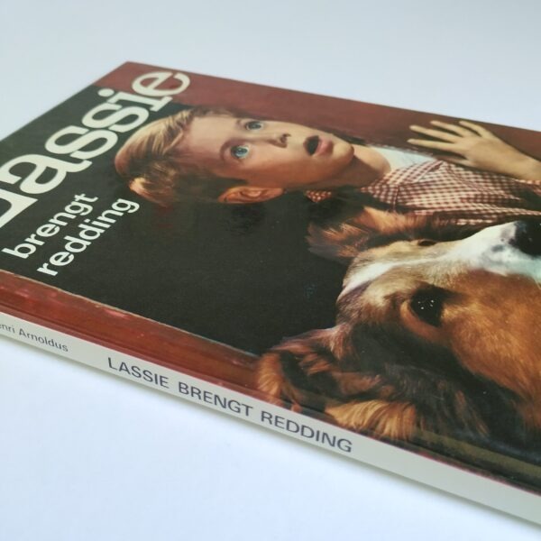 Vintage kinderboek Lassie brengt redding