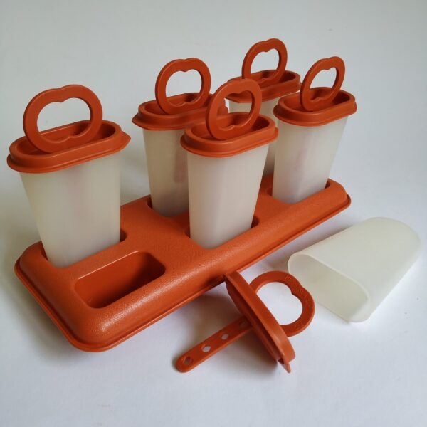 IJsjesmaker van Tupperware – ijslollies (7) met houder (1)