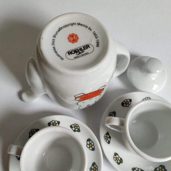 Kinderservies Nijntje uit 1998 – Roehler collection – Douwe Egberts (5)