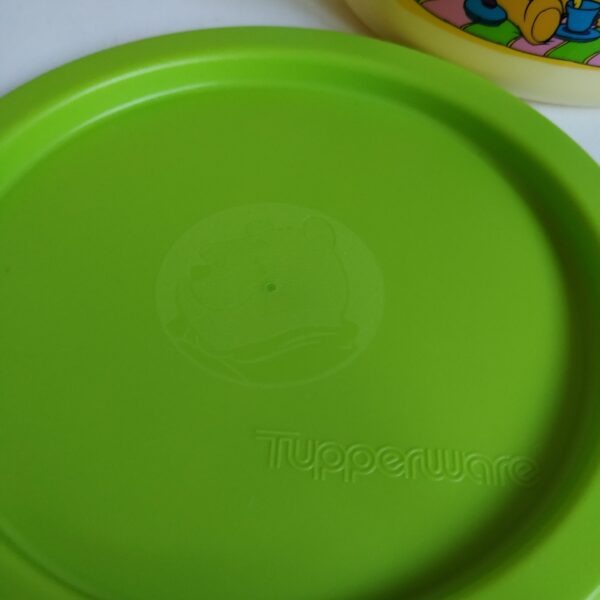 Trommel Winnie the Pooh van Tupperware – hoogte 8 cm – diameter 13 cm (5)