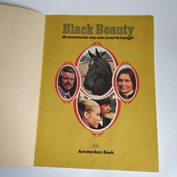 Vintage boek van Black Beauty , de avonturen van een zwarte hengst