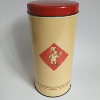 Vintage blik / beschuitbus van Bolletje