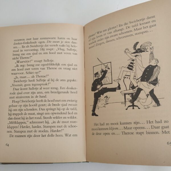 Vintage boek Swiebertje en de vreemdelingen, deel 2 - huishoudster op zicht