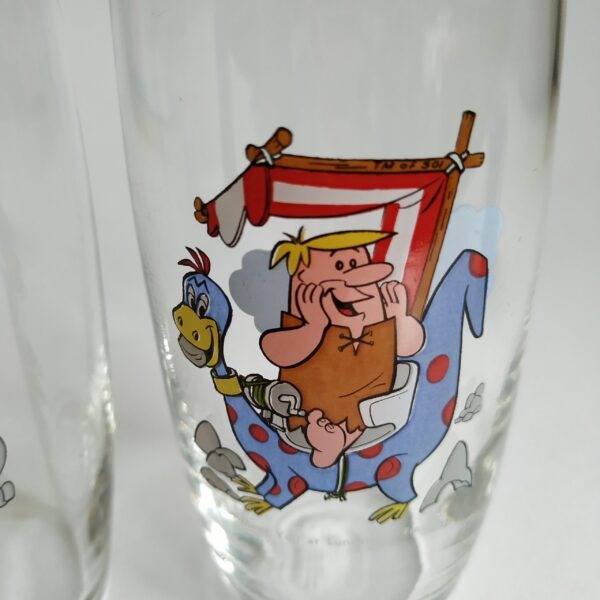 Drinkglazen Fred Flintstone en Barney Rubble – 2 stuks – inhoud 200 ml (4)