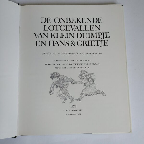 Boek De onbekende klein duimpje en Hans & Grietje uit 1973 (4)