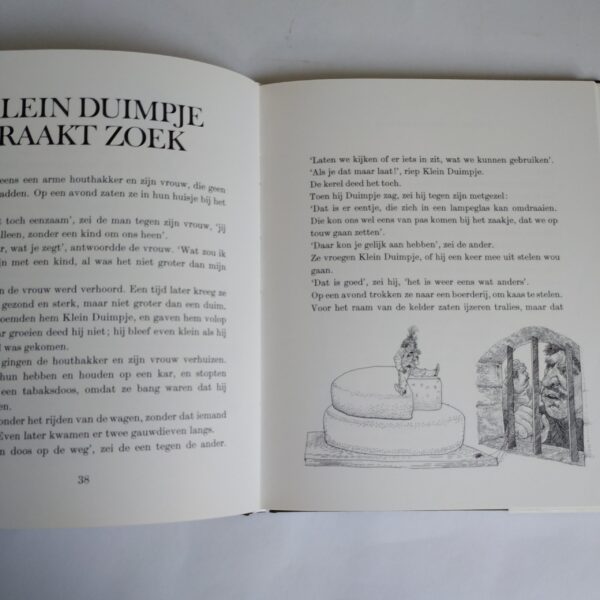 Boek De onbekende klein duimpje en Hans & Grietje uit 1973 (5)