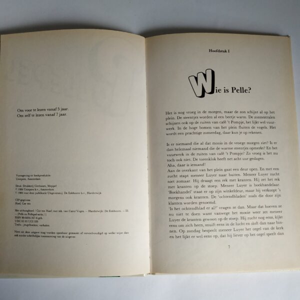 Boek Pelle en Pollepel – Het uithangbord uit 1984 – hardcover 57 pagina’s (3)