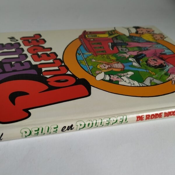 Boek Pelle en Pollepel – de rode woonwagen (deel 4) – 1985 – hardcover 59 pagina’s (2)