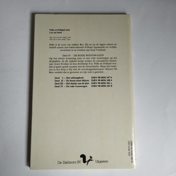 Boek Pelle en Pollepel – de rode woonwagen (deel 4) – 1985 – hardcover 59 pagina’s (6)