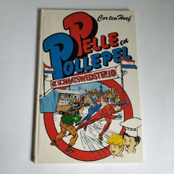 Boek Pelle en Pollepel – de schaatswedstrijd (deel 6) – hardcover – 59 pagina’s (1)