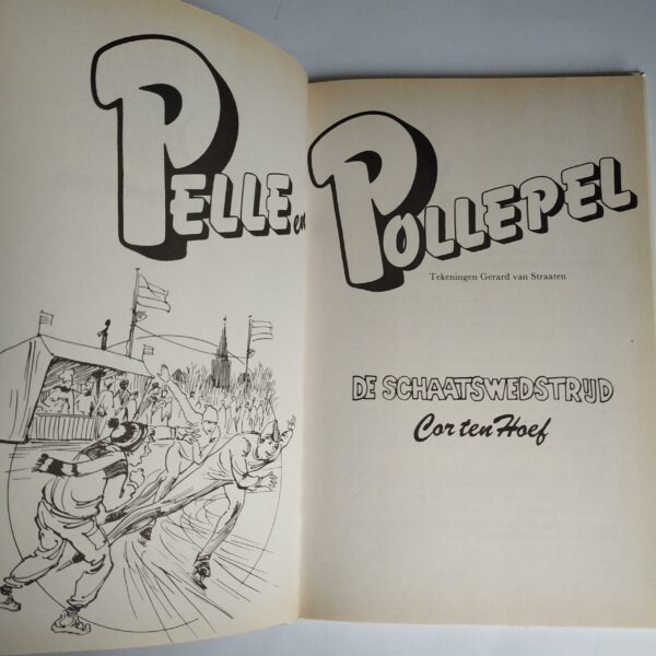 Boek Pelle en Pollepel – de schaatswedstrijd (deel 6) – hardcover – 59 pagina’s (3)