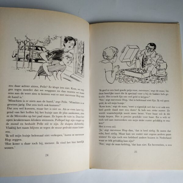 Boek Pelle en Pollepel – het huisje aan de plas (deel 3) – 1985 – hardcover 59 pagina’s (5)