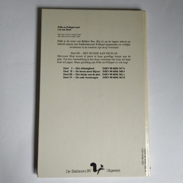 Boek Pelle en Pollepel – het huisje aan de plas (deel 3) – 1985 – hardcover 59 pagina’s (6)