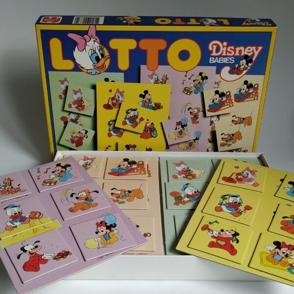Vintage Lotto Disney Babies van Jumbo uit 1987