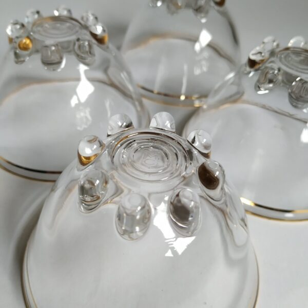 Schaaltjes met goud decoratie – made in France – 4 stuks (4)