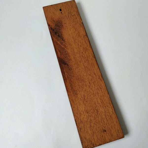 Wandplank met 5 tegeltjes met tekst 36x9x1,5 cm (5)