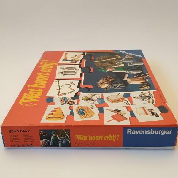 Spel Wat hoort erbij van Ravensburger uit 1982 (3)