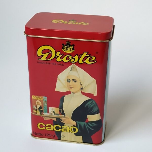 Blik Droste cacao Haarlem-Holland – 13,5x9x6 cm (1)