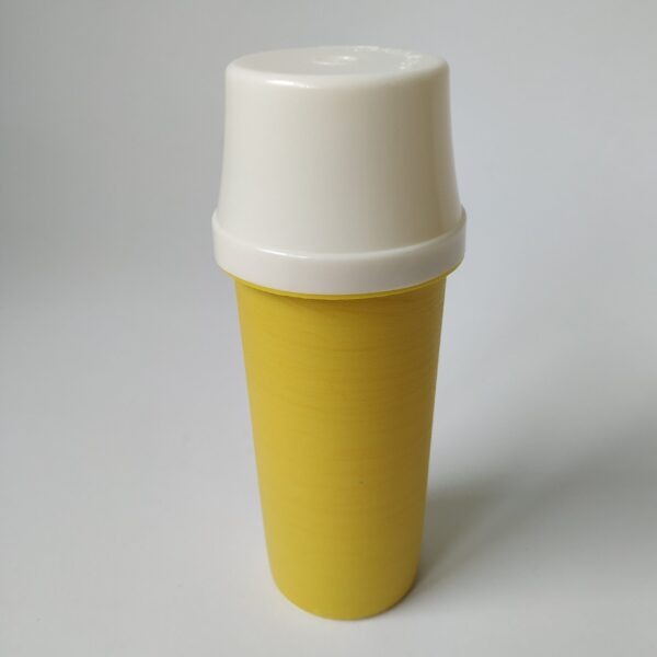 Pomp dispenser ketchup-mosterd van Tupperware – hoogte 15 cm (2)