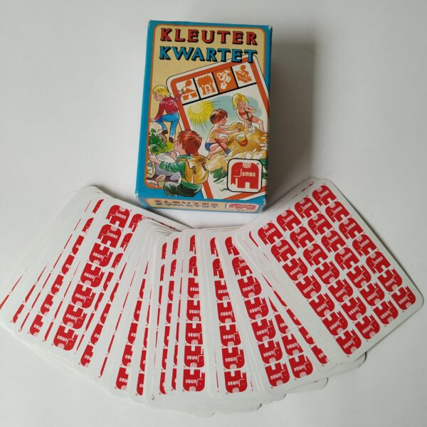 Kleuter kwartet van Jumbo – 36 kaarten zonder tekst uit 1989 (2)