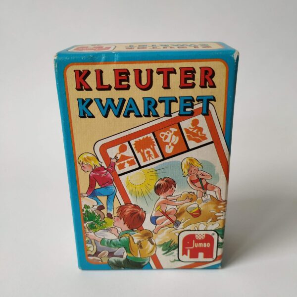 Kleuter kwartet van Jumbo – 36 kaarten zonder tekst uit 1989 (4)