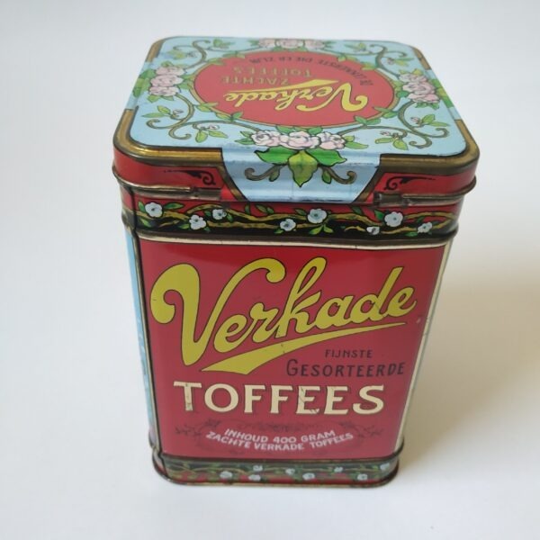 Blik Verkade Toffees – 15×10 cm (3)