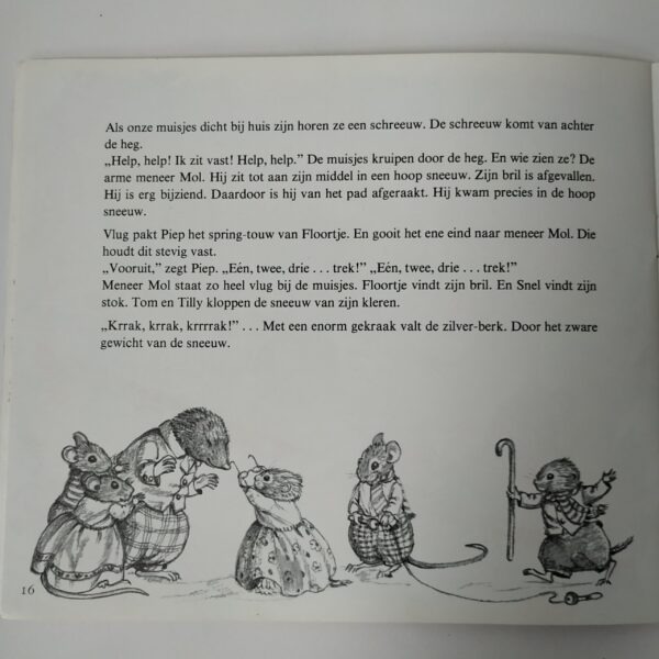 Boek De crocus-vakantie van Piep de muis – jaar 1983 (4)