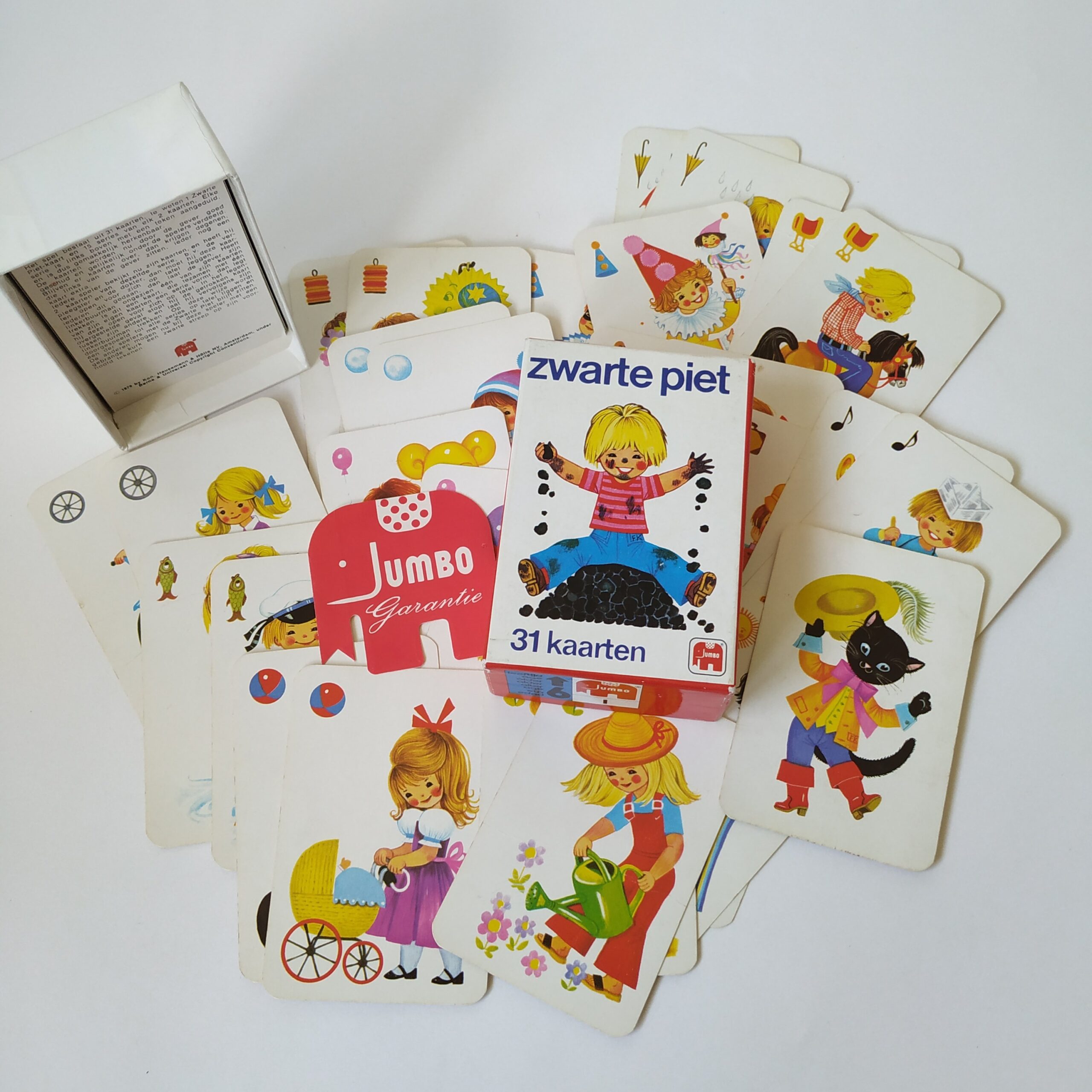 Ringlet tot nu bericht Vintage Zwarte Piet Spel Jumbo uit1979 - Queens Vintage