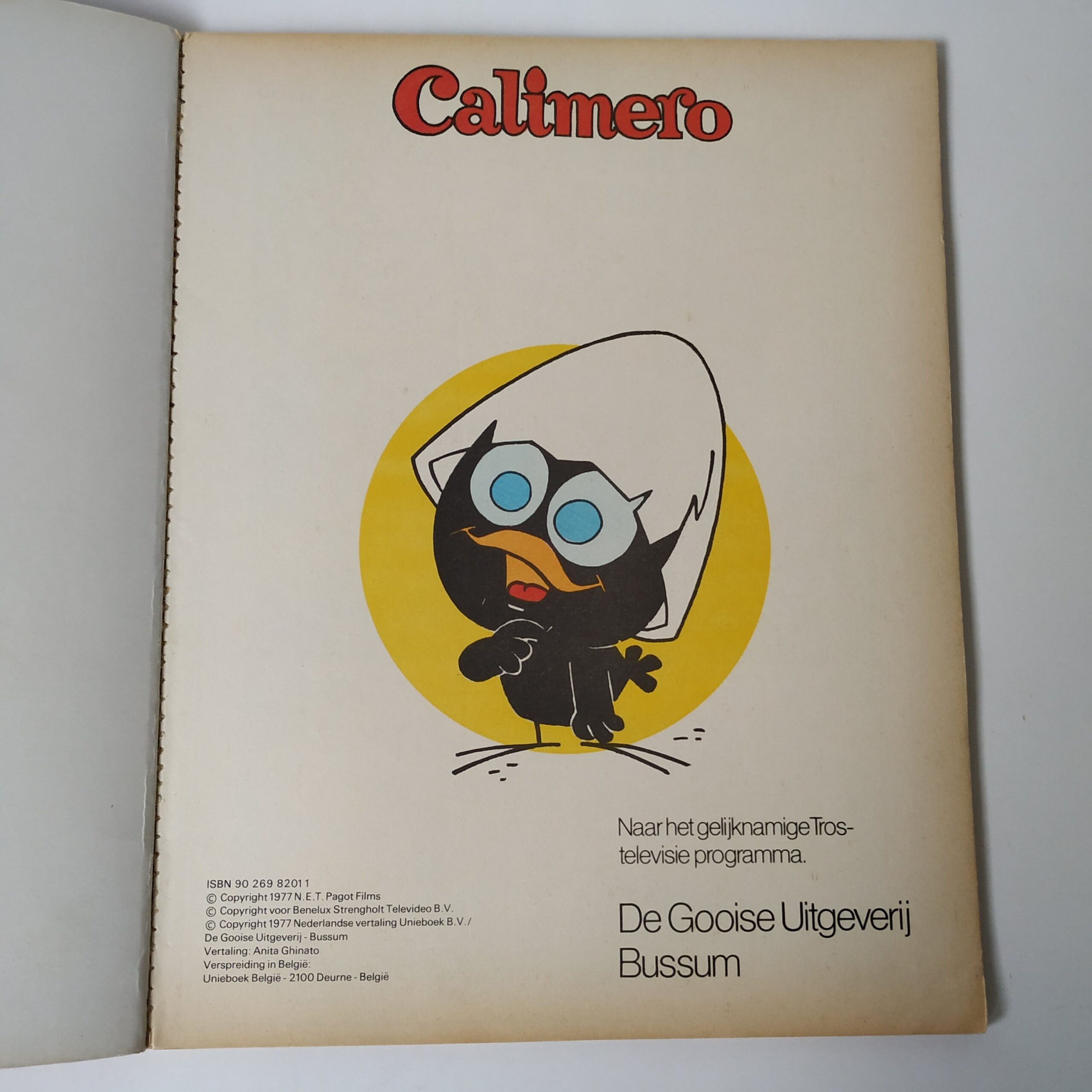 Stripboek Calimero (2) uit 1977