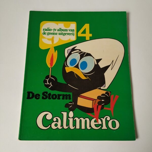 Vintage stripboek Calimero De Storm uit 1977