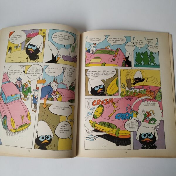 Vintage stripboek Calimero De Storm uit 1977