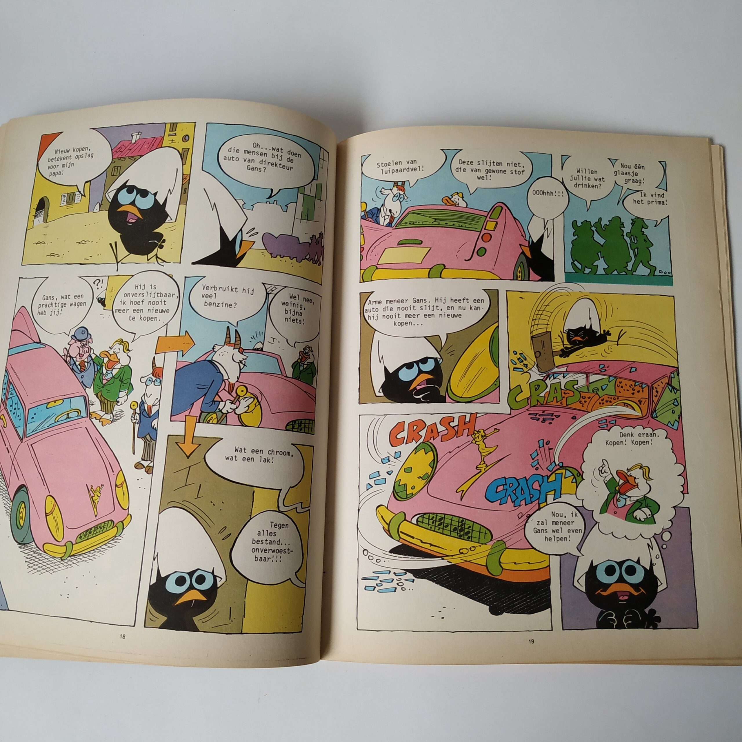 Stripboek Calimero De Storm uit 1977 (3)