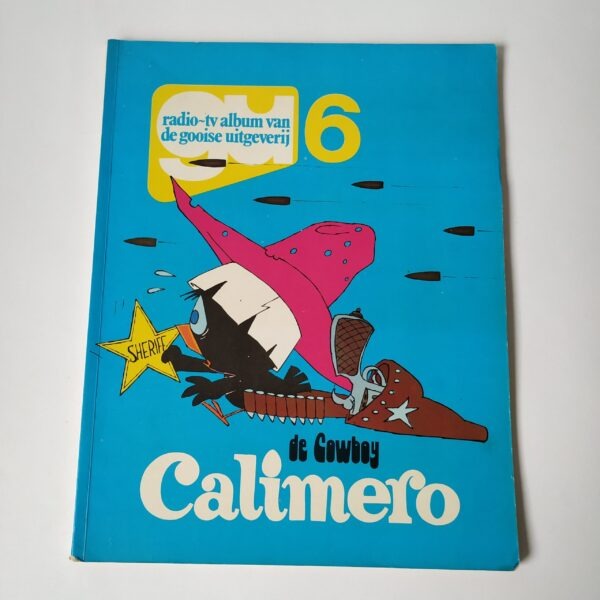 Vintage stripboek Calimero de Cowboy uit 1977