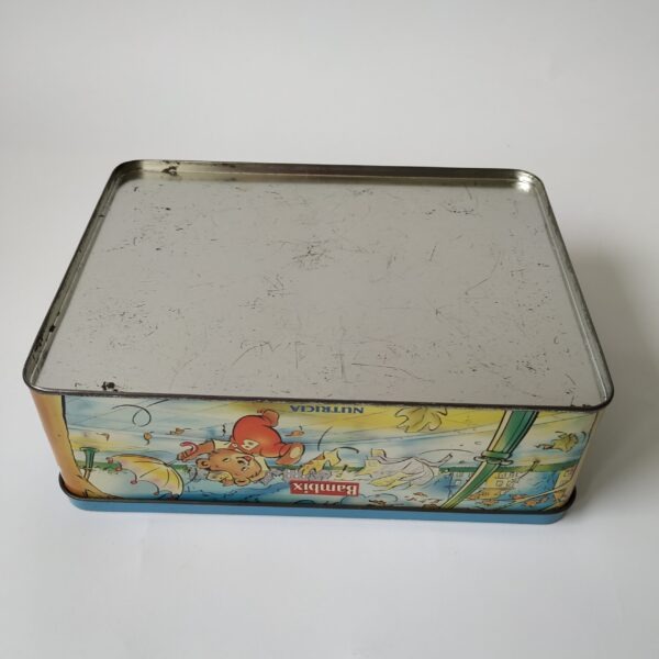 Vintage blik/trommel Bambix van Nutricia