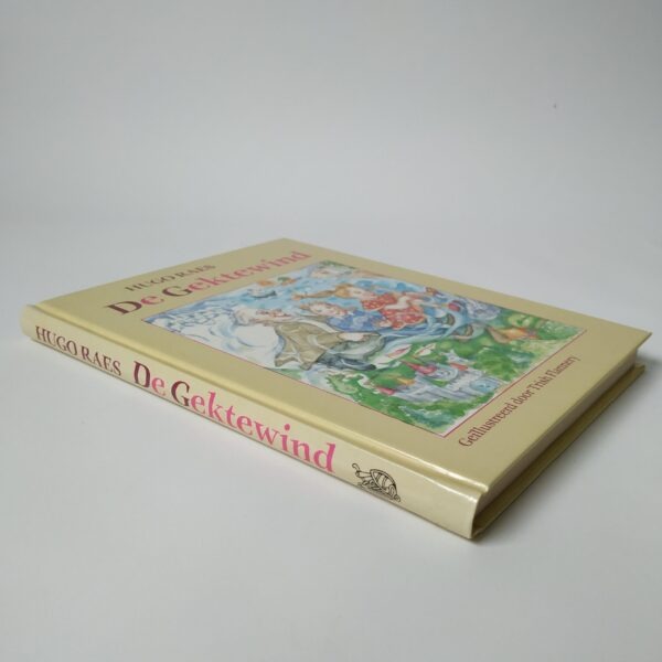 Vintage boek De Gektewind is een sprookjesachtig voorleesboek voor jonge kinderen