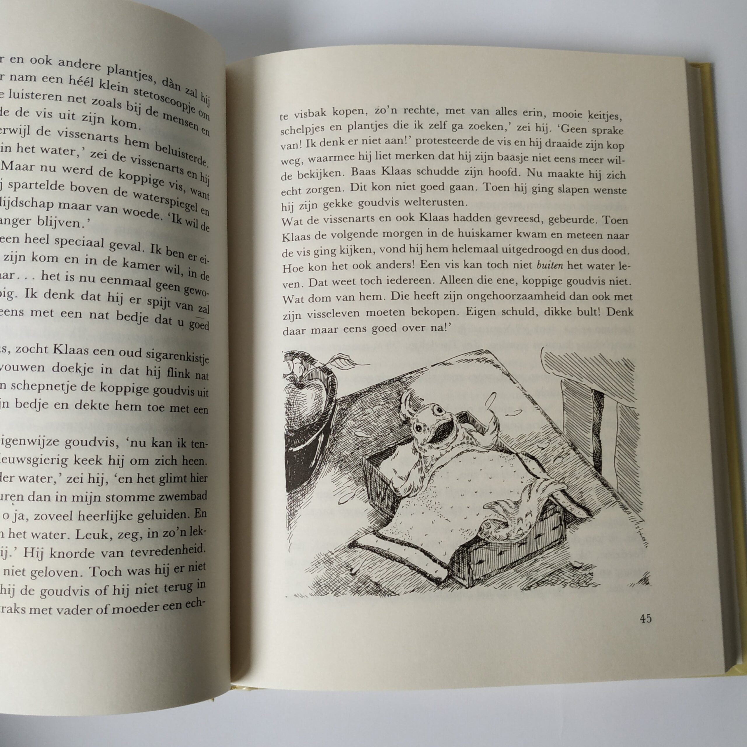 Boek De Gektewind van Hugo Raes – 1988 – hardcover 133 pagina’s (5)