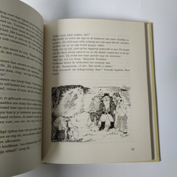 Vintage boek De Gektewind is een sprookjesachtig voorleesboek voor jonge kinderen