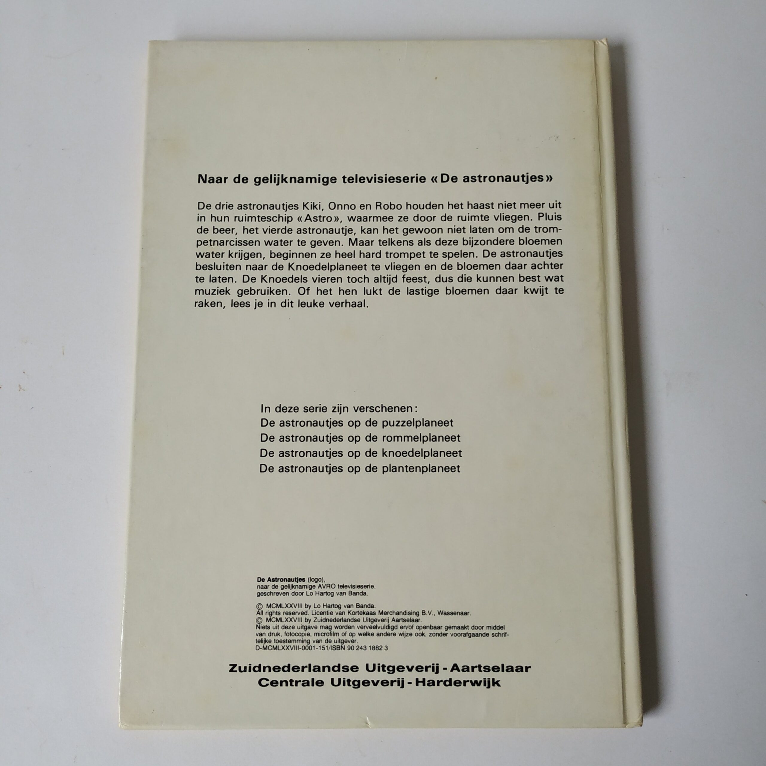 Boek De astronautjes op de knoedelplaneet – 1978 (6)