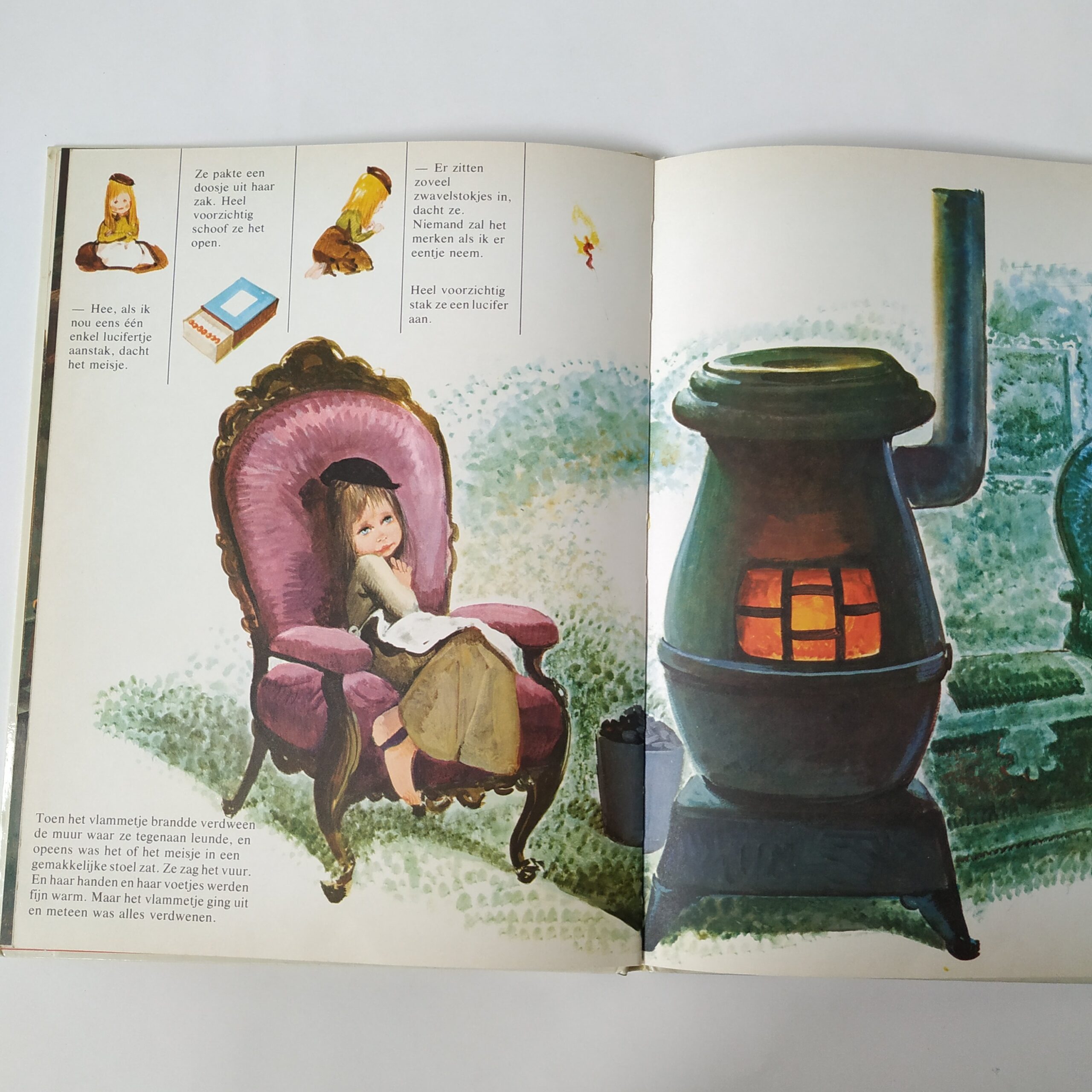 Boek Het meisje met de zwavelstokjes uit 1976 (8)